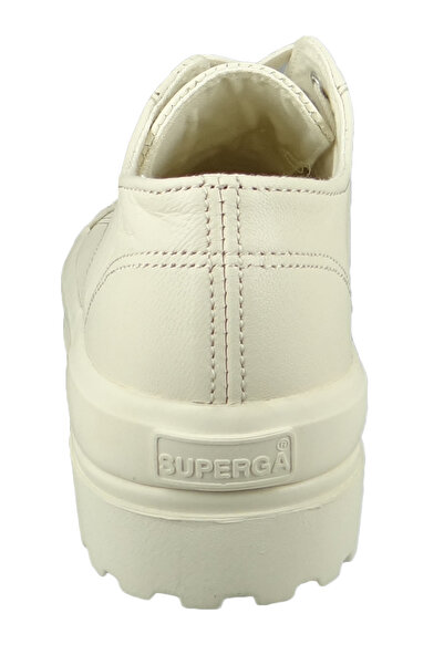 Superga Damen High Sneaker 2555 Alpina Nappa High Top S111dsw Weiß A6d Total Beige Gesso Satin Linen Textil