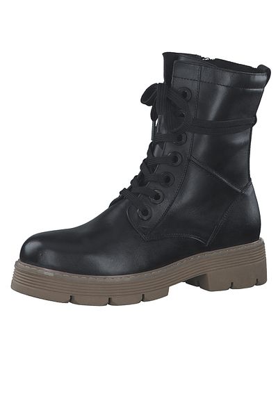 Marco Tozzi Damen Elegante Stiefelette 2-25286-41 Schwarz 098 Black Comb Leder Mit Mt Feel