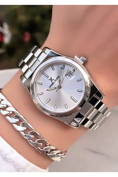 Daniel Klein Waterproof Steel Cord Ladies Watch Bracelet Gift