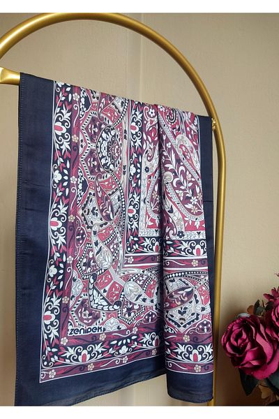 ZENİPEK Ethnic Pattern Cotton Shawl
