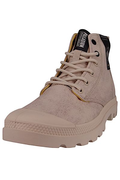 Palladium Damen High Sneaker Pampa Surplus 74389-210-m Weiß Sahara Baumwolle