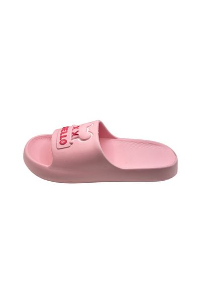 TECOS Women's beach or pool slippers, Tecos®, size 36-37, pink, 23 cm, ultra soft and lightweight