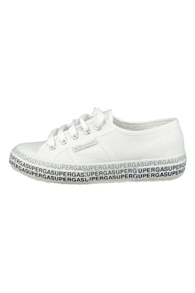 Superga Damenschuhe-sneaker S111ugw 2750 Cotu Minilettering Textil Weiß A69 White Black
