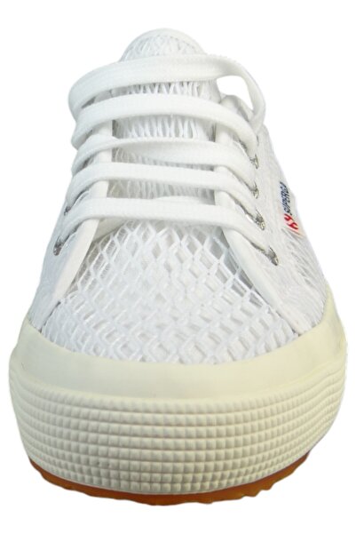Superga Damen Low Sneaker 2750 Mesh S2135gw Weiß 001 White Textil