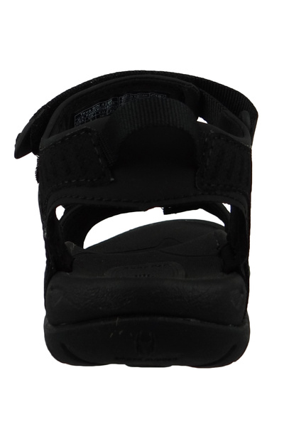 TEVA Damen Trekking-Sandalen Sandalen Wanderschuhe Tirra 4266 Schwarz BKBK Black/Black Polyester mit EVA