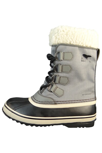 Sorel Damen Stiefel Stiefel Winterschuhe Winter Carnival Wp 2084921 Grau 052 Quarry Black Mit Vulkanisie