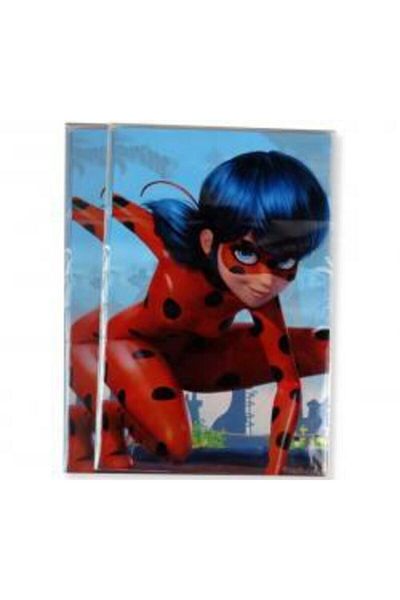 Zanzibar Miracle Ladybug and Black Cat Plastic Tablecloth Cat Girl