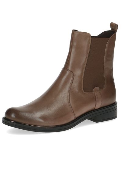 Caprice Damen Elegante Stiefelette G-weite 9-25304-41 Braun 348 Taupe Nappa Leder