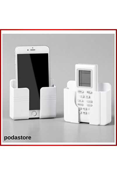 podastore Telefon ve Kumanda İçin Duvar Tipi Stand – Kolay Erişim ve Düzen