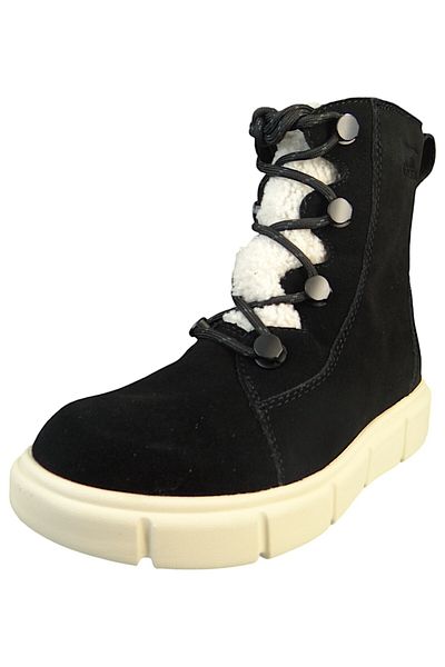 Sorel Damen Stiefelette Winterschuhe Explorer Iii Joan Cozy Wp 2077981 Schwarz 010 Black Wildleder / Sue