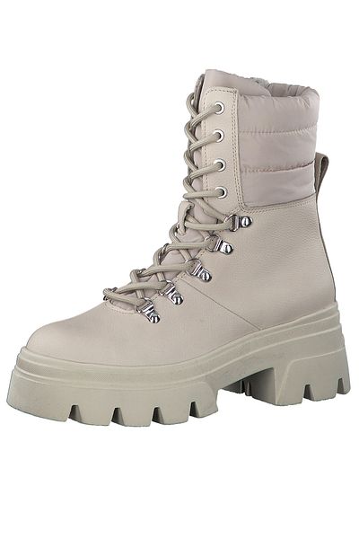 Tamaris Damen Elegante Stiefelette 1-25281-41 Grau 375 Antelope Leder Und Textil Mit Removable Sock