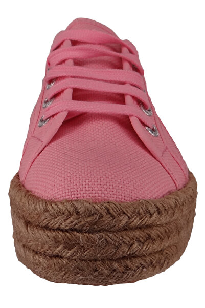 Superga Damen Low Sneaker 2730 Rope Low Top S00cf20 Rosa H54 Pink Leinen