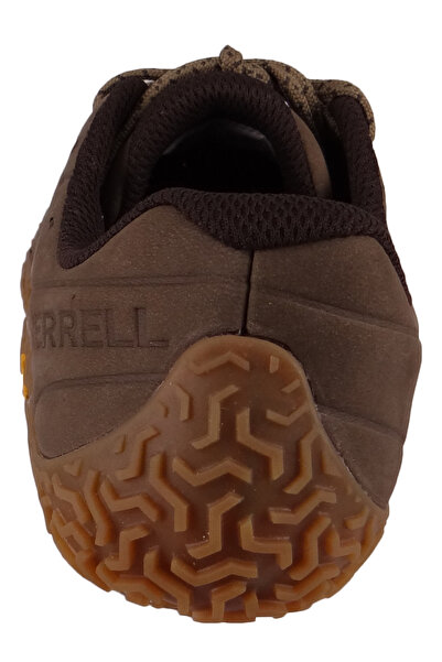 Merrell Herren Laufschuhe Halbschuhe Wanderschuhe Vapor Glove 6 Leather Barefoot J067937 Olive Leder Mit Vi