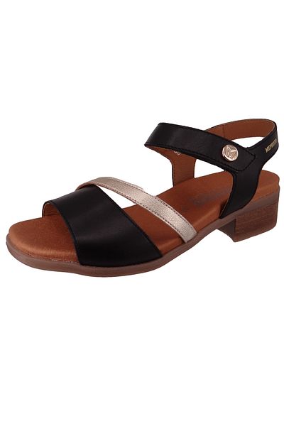 Mephisto Damen Sandalen Nikolia P5142309 Schwarz 9502 Black Leder