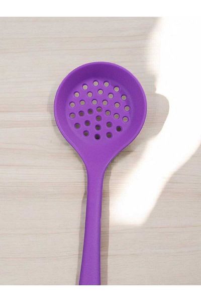 elfnur Hard Tip Heat Resistant Fireproof Non-Stick Silicone Colander 33 cm