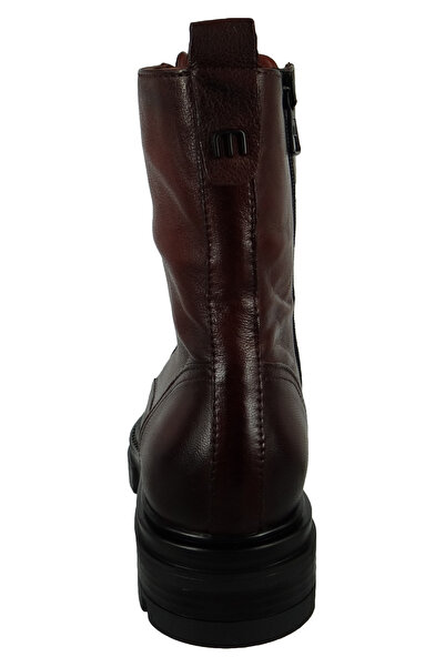 Mjus Damen Sportliche Stiefelette 7051 Beatrix M79245-0301 Rot 6345 Merlot Leder