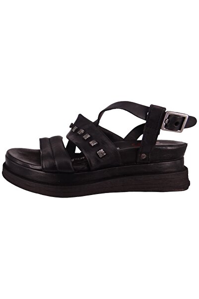 A.S.98 Damen Komfort Sandalen Lagos A15035-0101 Schwarz 6002 Nero Leder