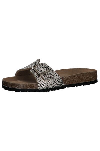 Tamaris Damen Sandalen 1-27520-42 Beige 402 Beige Comb Kunstleder