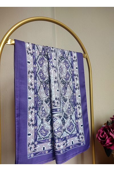 ZENİPEK Ethnic Pattern Cotton Shawl