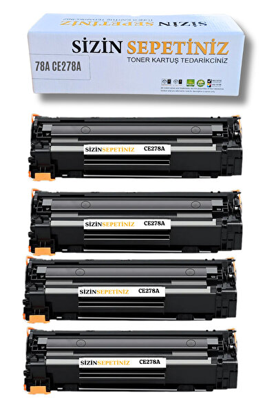 HP LaserJet M1536DNF M1536 MFP P1560 P1566 P1600 P1606 P1606DN ( 4 ADET ) 278...