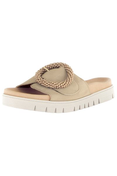 GABOR Damen Sandalen 63.745 Braun 14 Caramel Leder