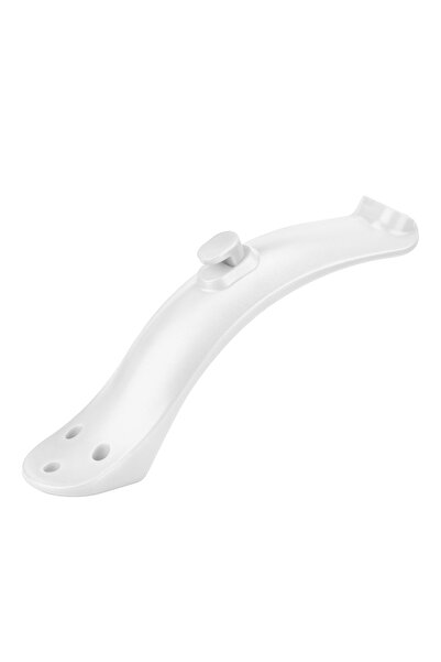 Choice واقي طين خلفي قصير أبيض اللون بتصميم ذيل البطة لسكوتر M365 Pro 1S الكه...