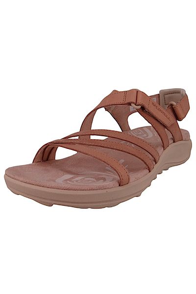 Merrell Damen Trekking-sandalen Sandalen Wanderschuhe Harbor Backstrap J008002 Rosa Tan Rose Leder -
