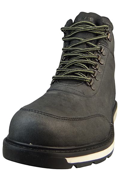Levi's Herren Boots Stiefel Axel 235887-841 Schwarz 59 Black Kunstleder