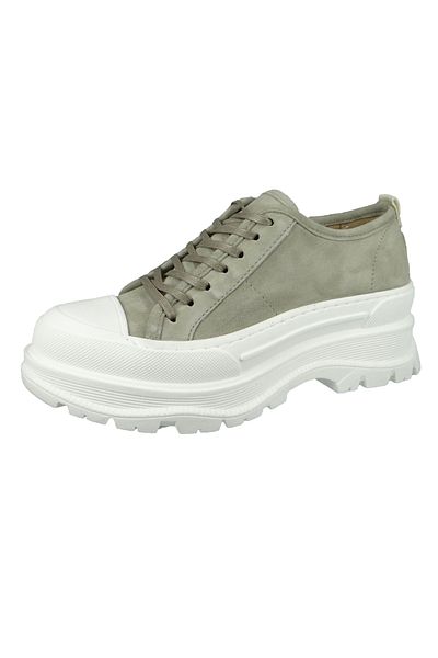 Mjus Damen Low Sneaker Beau Low Top P55103-0301 Grau 6001 Canapa Leder
