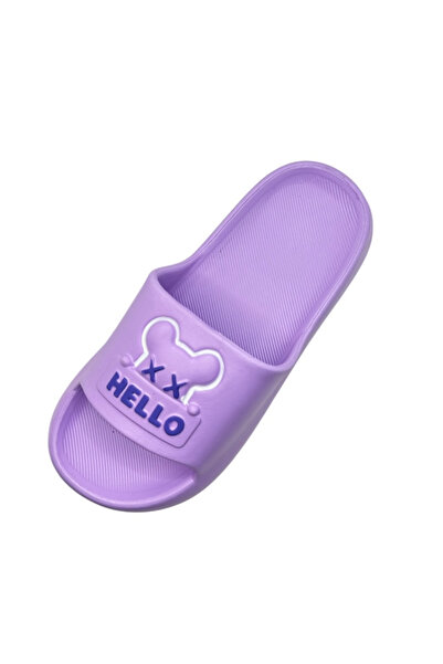 TECOS Women's beach or pool slippers, Tecos®, size 40-41, purple, 25 cm, ultra soft and lightweight