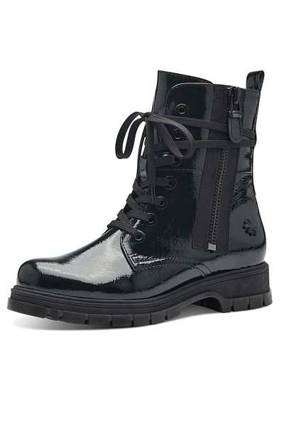 Marco Tozzi Damen Elegante Stiefelette By Gmk Guido Maria Kretschmar 2-85200-41 Grün 786 Forest Patent Kunstlede