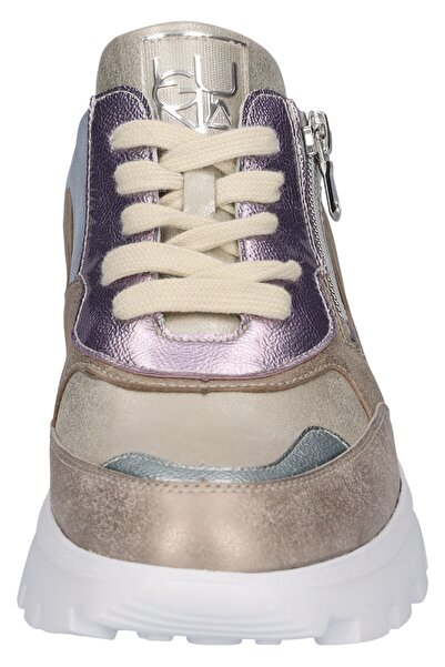 Waldläufer Damen Low Sneaker Ajala 993004 906 Goldfarben 349 Bronce Menta Leder