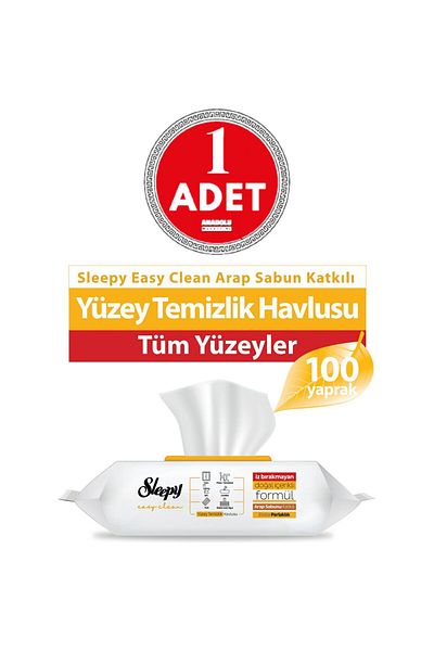 Sleepy Easy Clean Surface Cleaning Towels 100pcs