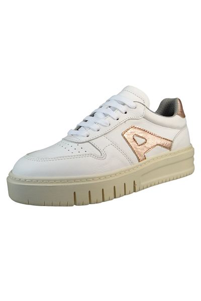 ART Damen Low Sneaker Belleville Low Top 1777 Weiß White Rosa Leder/synthetik Mit Softlight Fußbett