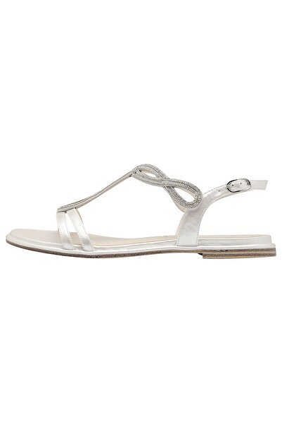Tamaris Damen Sandalen 1-28126-44 Weiß 229 Pearl Textil/synthetik Mit Touch-it & Anti-slide Absatz