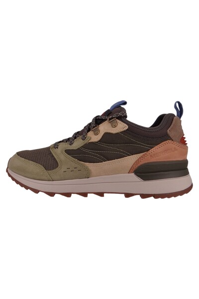 Merrell Herren Low Sneaker Alpine 83 Recraft Low Top J006085 Grün Olive Multi Leder/synthetik Mit Gummi-auß