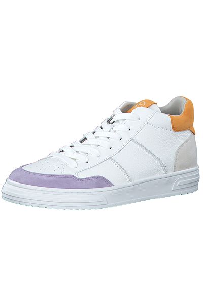 Tamaris Damen Low Sneaker Low Top 1-25217-42 Weiß 197 White Comb Leder Mit Removable Sock