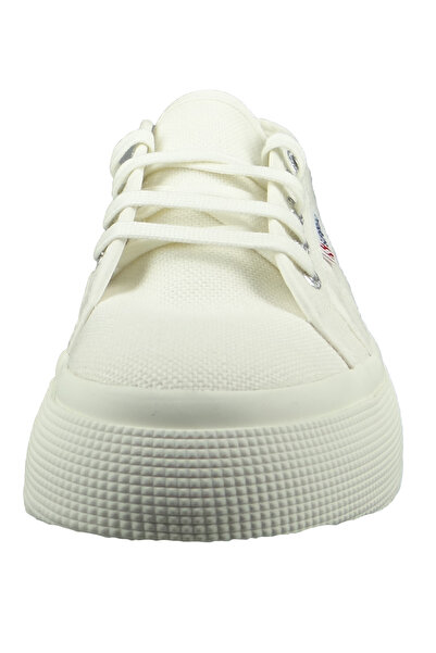 Superga Damen Low Sneaker 2287 Bubble Low Top S00dqs0 Weiß Ac6 Full White Avorio Leinen
