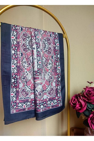 ZENİPEK Ethnic Pattern Cotton Shawl