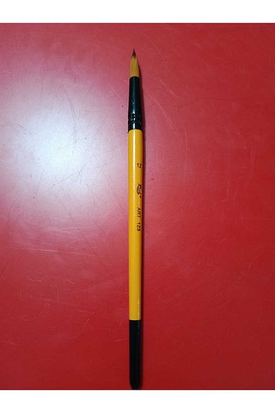 Rich 123 Series Round Tip Multi-Purpose Quality Synthetic Detail Brush No:12