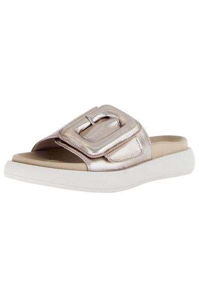 GABOR Damen Sandalen 63.751 Goldfarben 62 Puder Leder