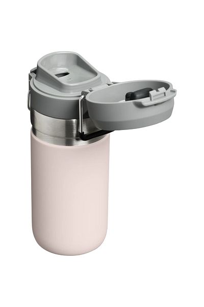 Stanley The Quick Flip Stainless Steel Thermos Cup 0.47 Lt - Rose Quartz
