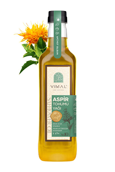 VIMAL Aspir Tohumu Yağı 1 Lt ( %100 Soğuk Sıkım Ve Doğal )
