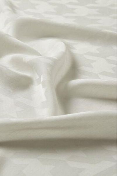 ipekevi 4390 Four Seasons Houndstooth Monogram Shawl