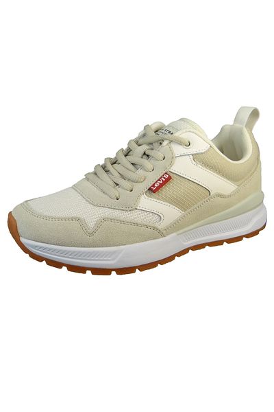 Levi's Damen Low Sneaker Oats Refresh S Low Top 234235-696 Beige 21 Ecru Leder