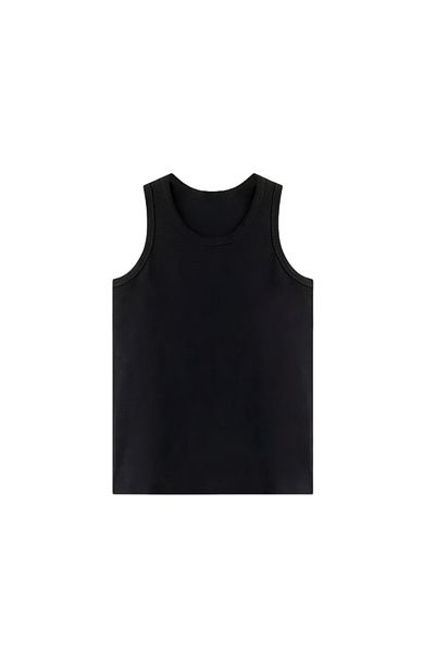 BPM Premium Ribbed Streetwear Tank Top Black