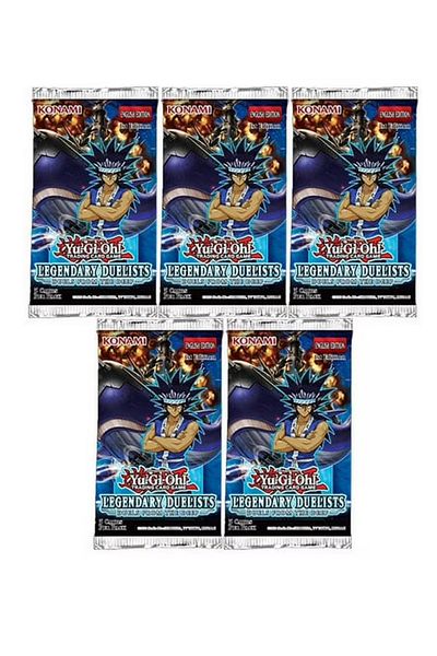 Panini Yu-Gi-Oh Cards - Legendary Duelists: Duels from the Deep - Booster Packs (5 Pack)