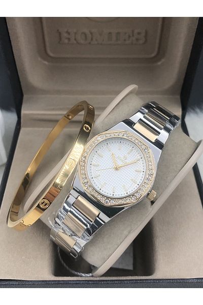 Homies Homies Wrist Watch Steel Bracelet with Gift Hmsby-202505932