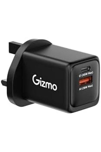 Gizmo Qizmo 48W Home Wall Charger Black
