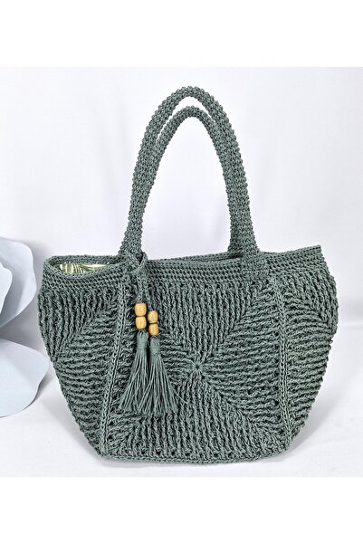 Evitle El Örgüsü Omuz ve El Çantası